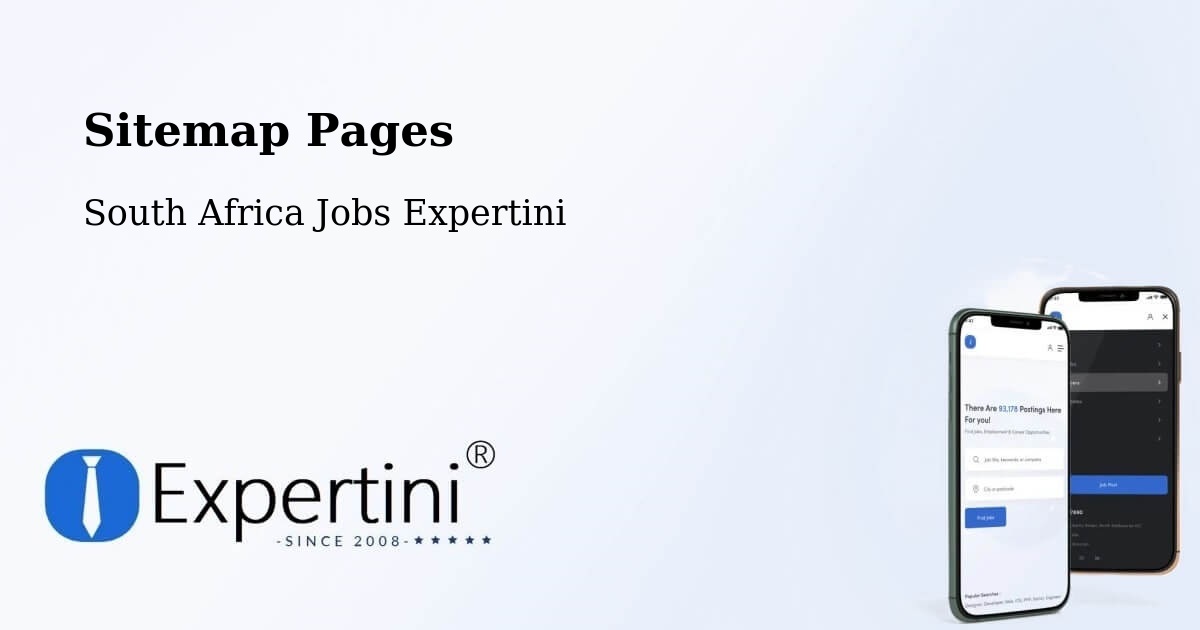 Sitemap Pages - Edenvale - South Africa Jobs Expertini